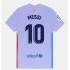 Camisola FC Barcelona Lionel Messi 10 Equipamento Segundo 2021-2022 Manga Curta